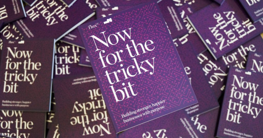 Our new book, 'now for the tricky bit'
